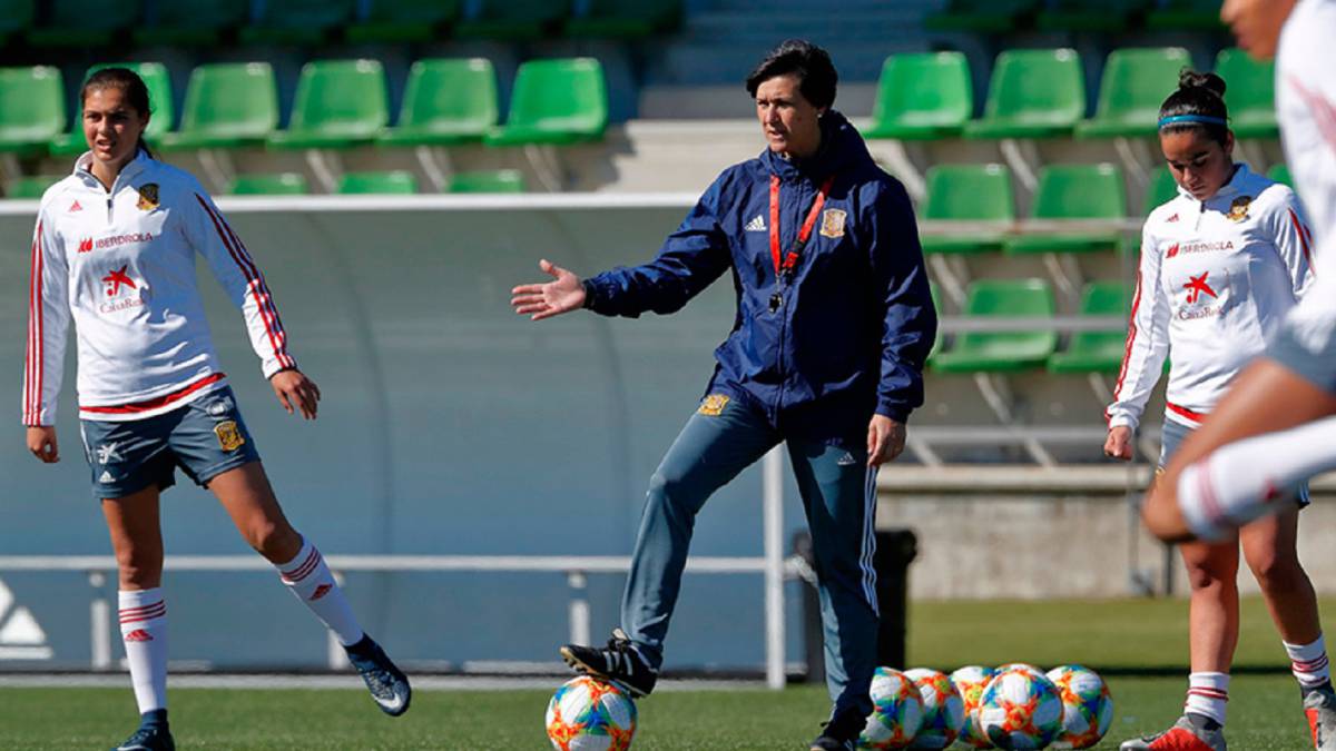 Toña Is, seleccionadora española.