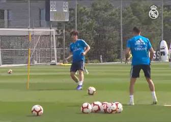 El Madrid vuelve a entrenar con la mente puesta en el Athletic