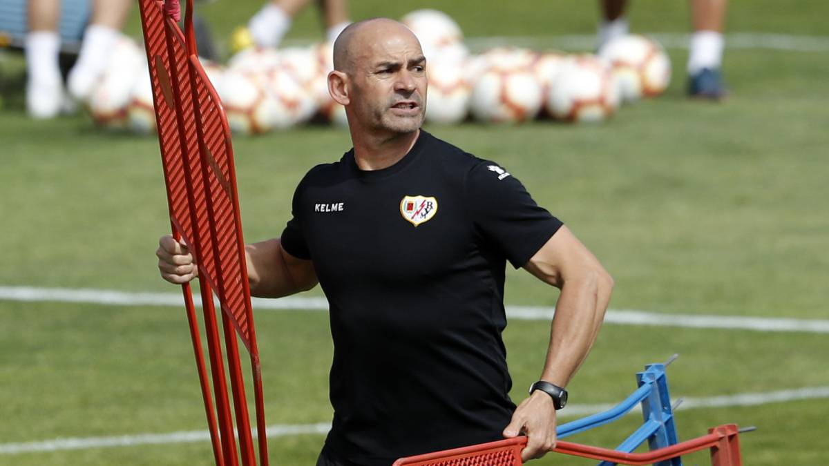 Paco Jémez, en un entrenamiento.