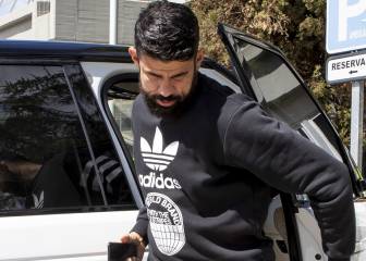 Las razones que alegó Diego Costa para no entrenarse...