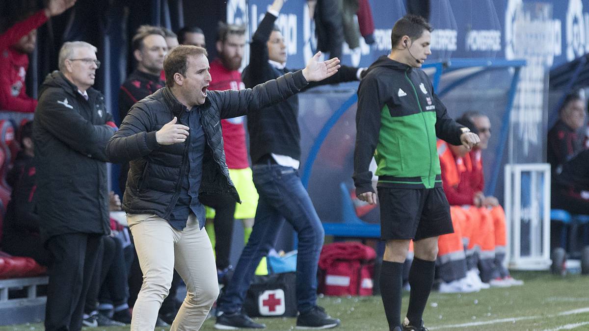 Jagoba Arrasate, entrenador de Osasuna