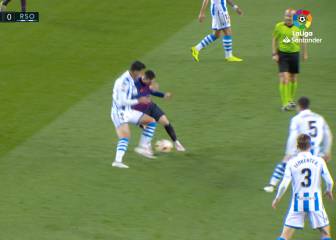 La increíble jugada de Messi que casi termina en un golazo