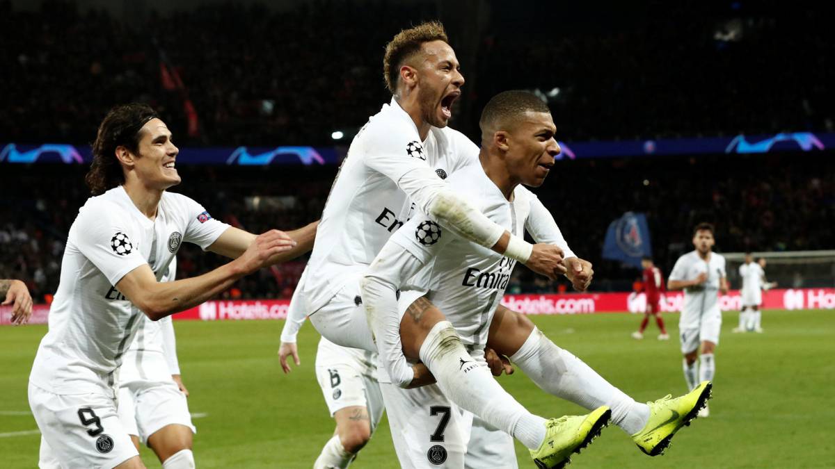 Neymar y Mbappé