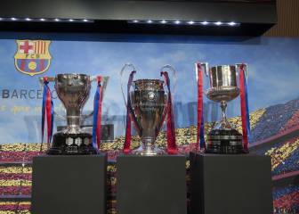 Barcelona, six games away from securing the treble