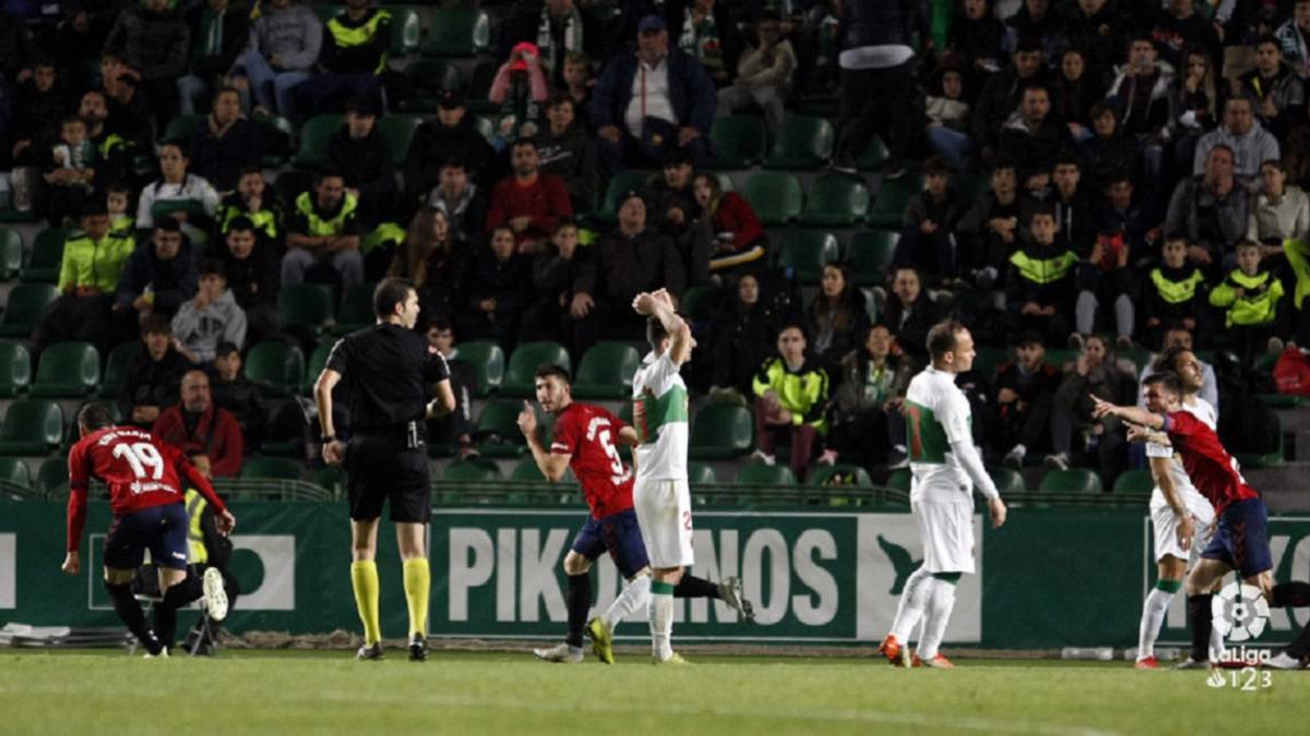 Elche - Osasuna: resumen, goles y resultado de LaLiga 1|2|3