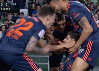 Guedes lanza al Valencia y deja más tocado al Betis