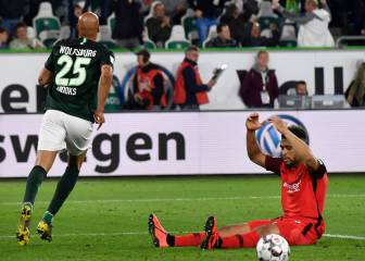 Un gol de Brooks en el 90' impide el triunfo del Eintracht