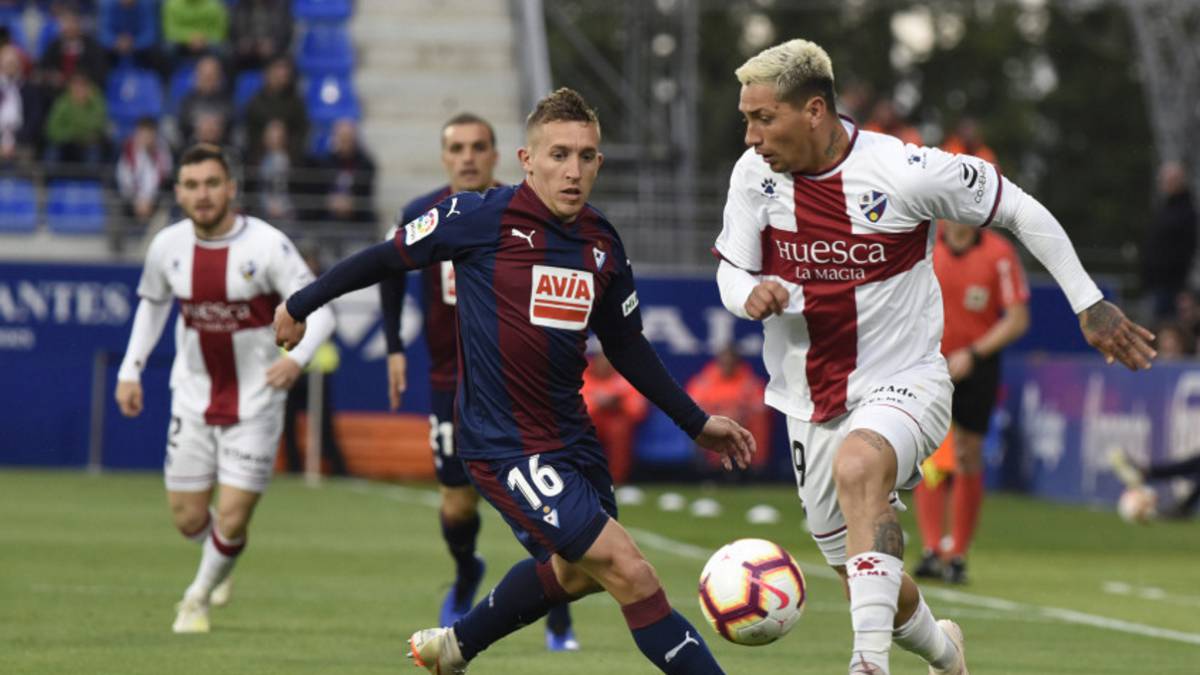 Huesca - Eibar en directo: LaLiga Santander, jornada 34