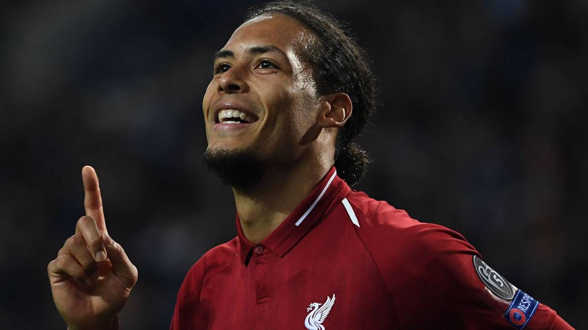 Van Dijk, futbolista del año en la Premier para los jugadores