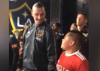 A veces es arrogante, pero esta vez Ibra muestra su lado tierno