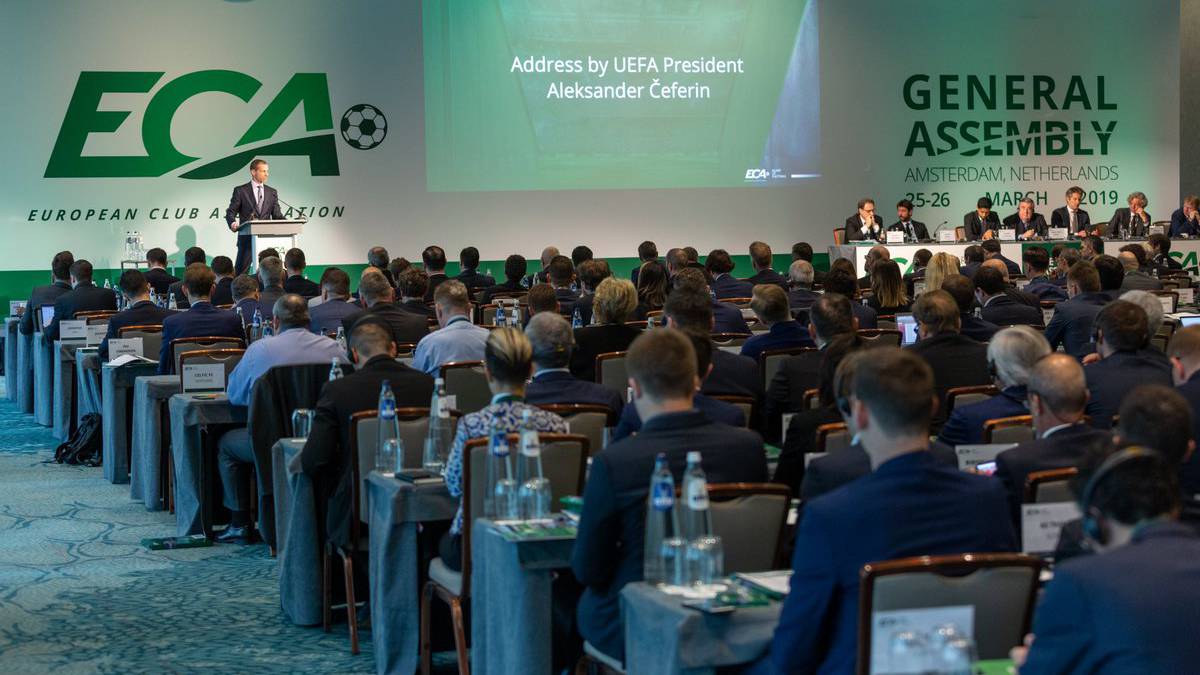 La Asamblea General de la Asociación Europea de Clubes (ECA)