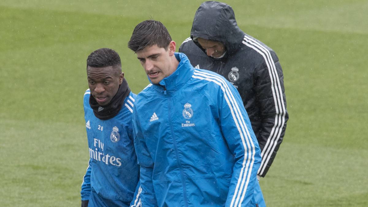 Zidane protege a Vinicius y recupera a Courtois para el Real Madrid-Getafe.