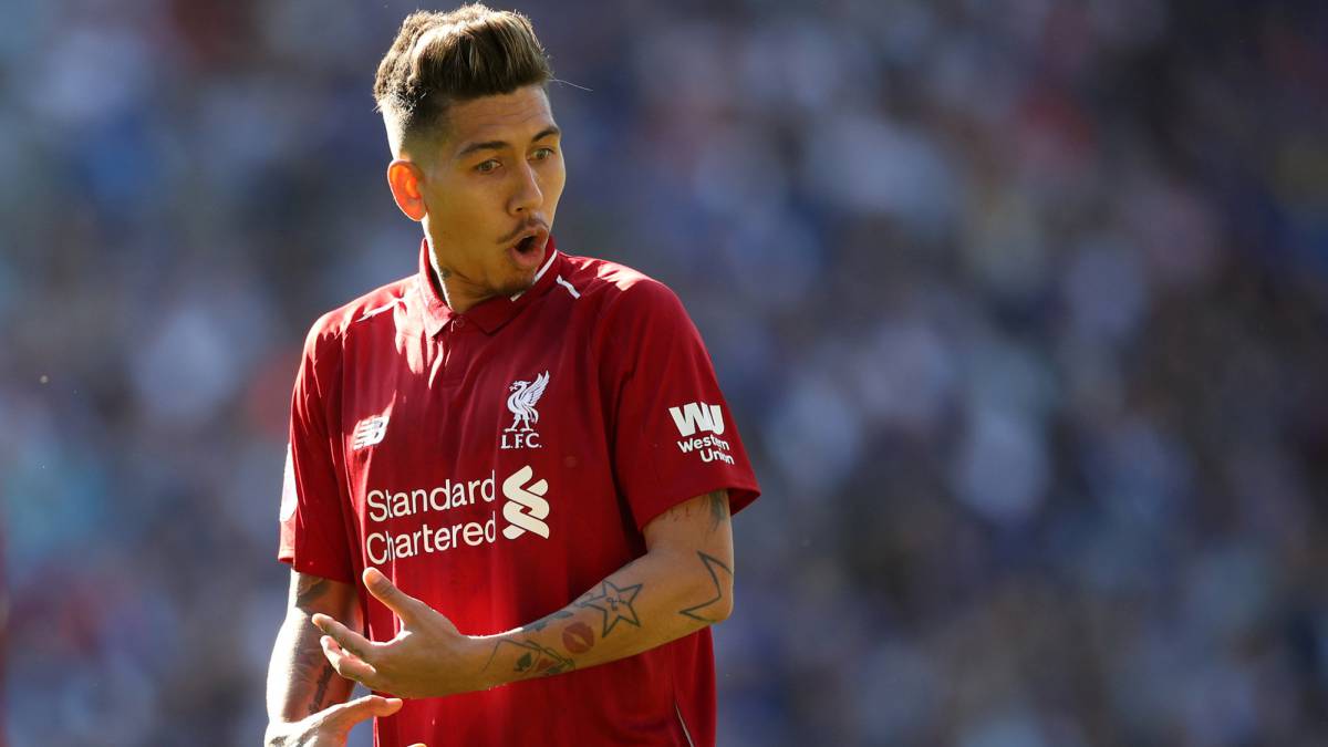 Firmino, duda para el partido de Champions entre Liverpool y Barcelona.