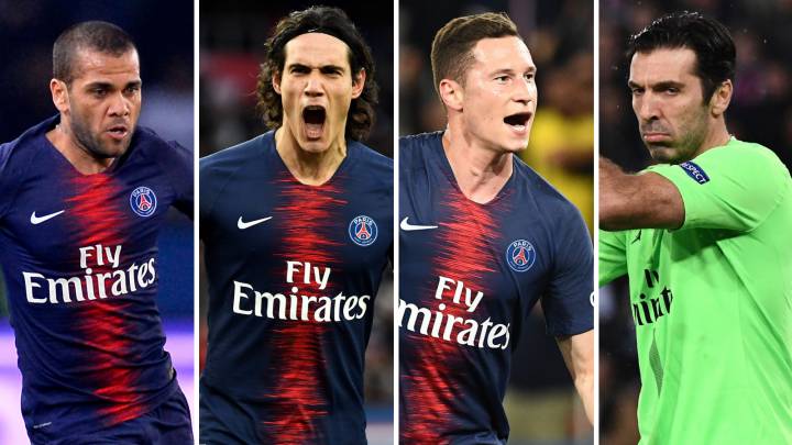 Dani Alves, Cavani, Draxler y Buffon protagonizarán el final de temporada en cuanto a fichajes en París.