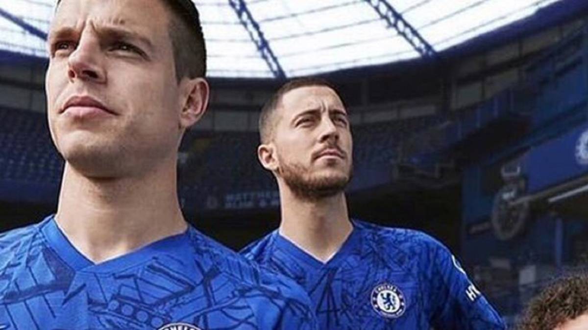 Real Madrid: Chelsea's new kit leaked... with Hazard modelling it