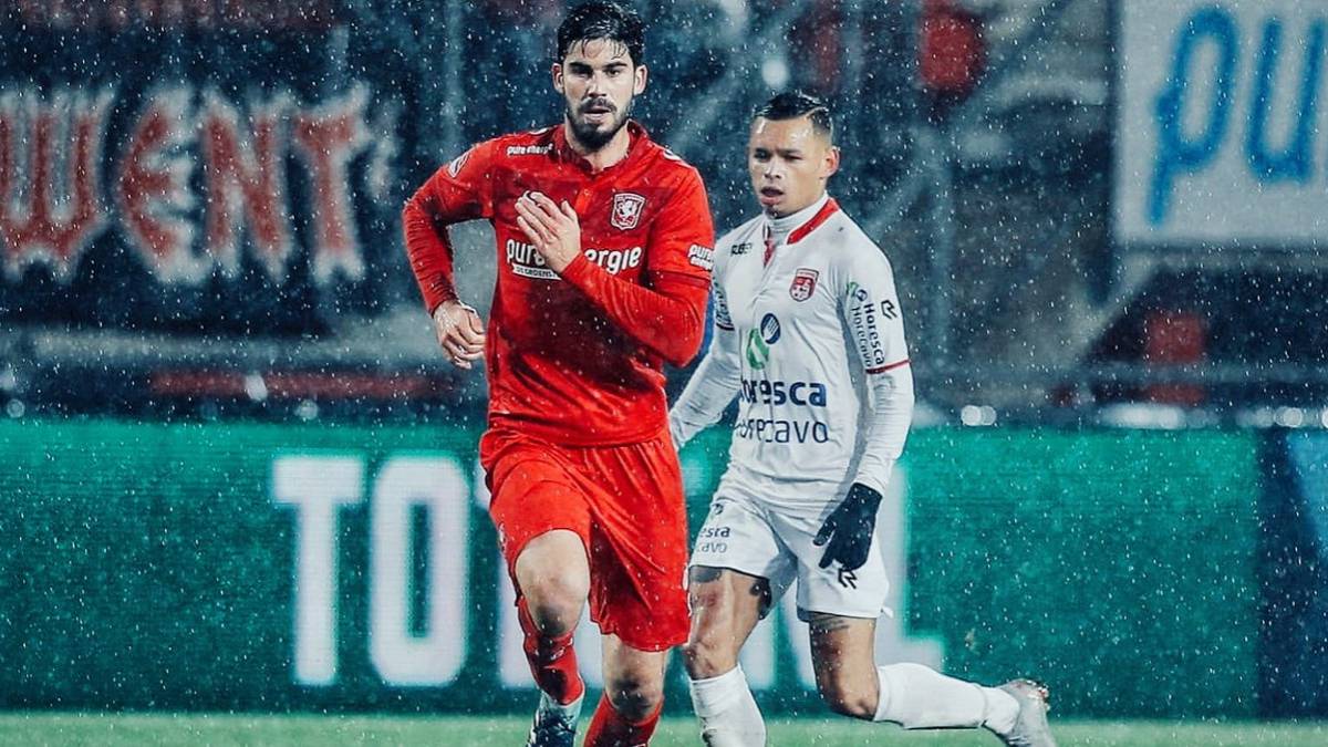 Nacho Monsalve con el Twente.