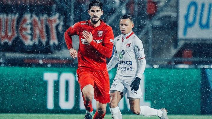 Nacho Monsalve con el Twente.