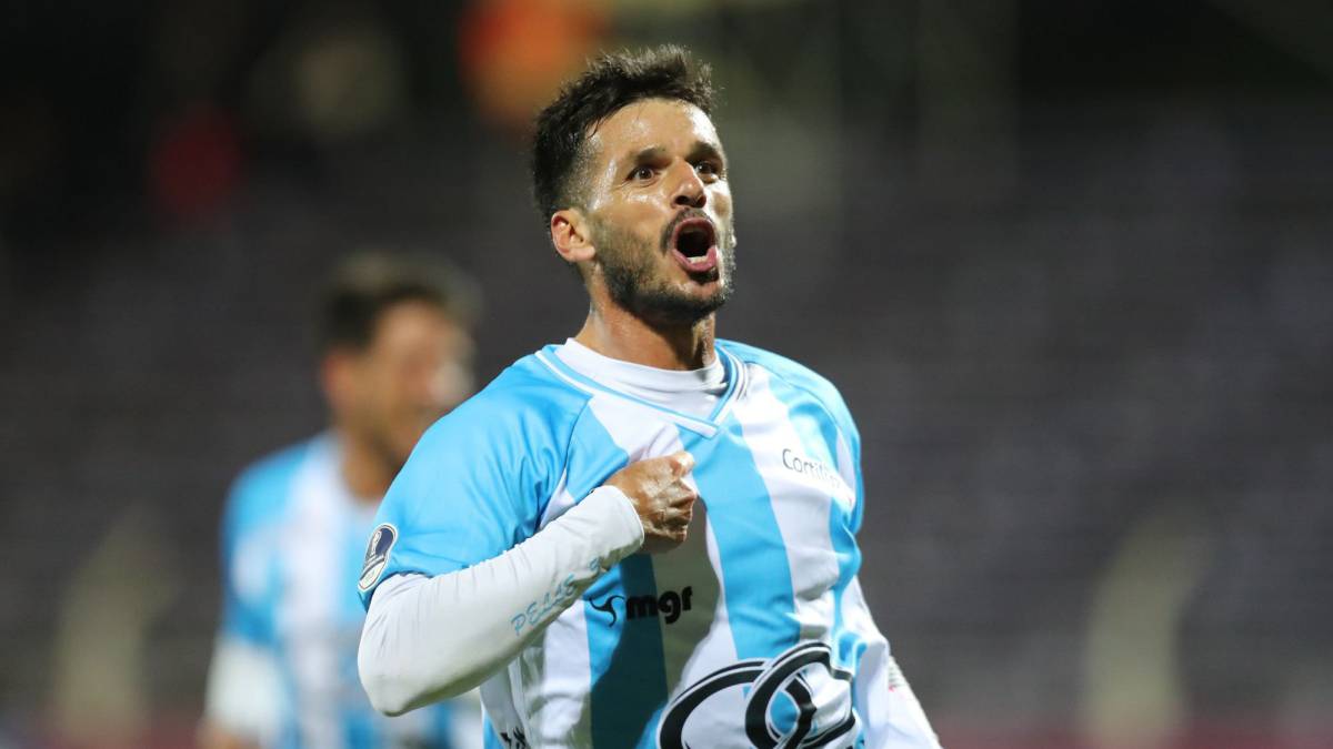 Hombre récord: Pellejero es el jugador más veterano en marcar en Copa Sudamericana