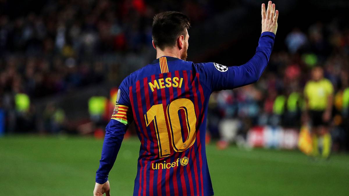 El delantero argentino del Barcelona, Leo Messi, durante un partido.