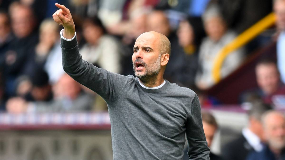 Guardiola, entrenador del Manchester City