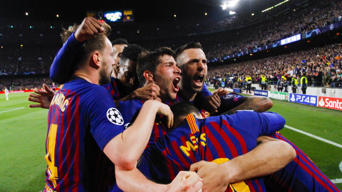 Nadie profana en Europa el templo del Camp Nou