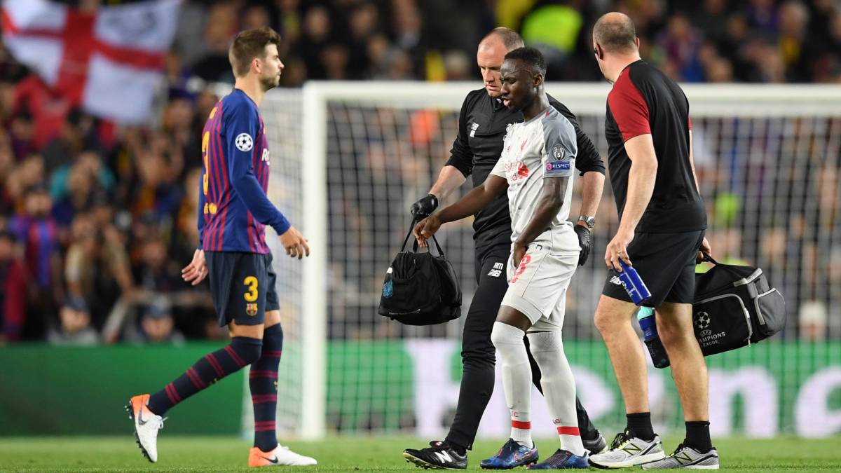 Keita no jugará la vuelta de semifinales contra el Barça