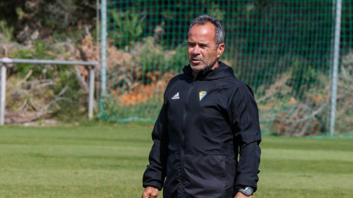 Álvaro Cervera, entrenador del Cádiz