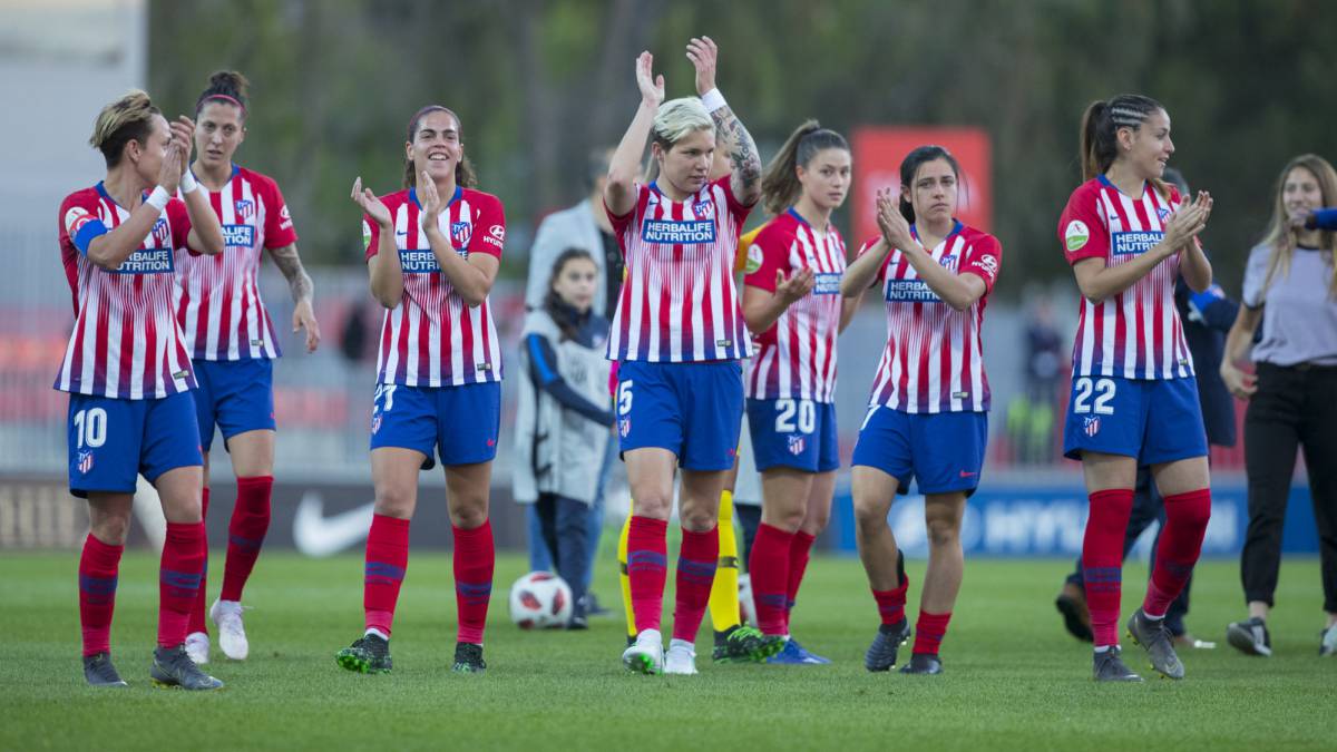 Jugadoras del Atlético