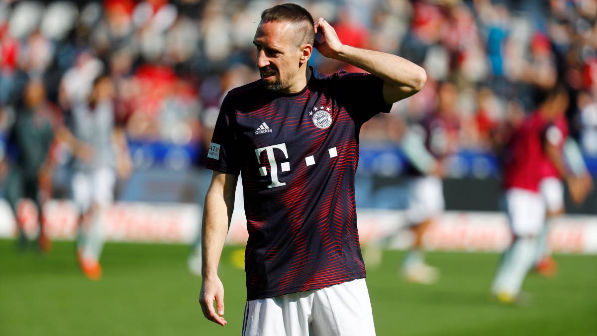Ribéry dejará el Bayern de Múnich a final de temporada