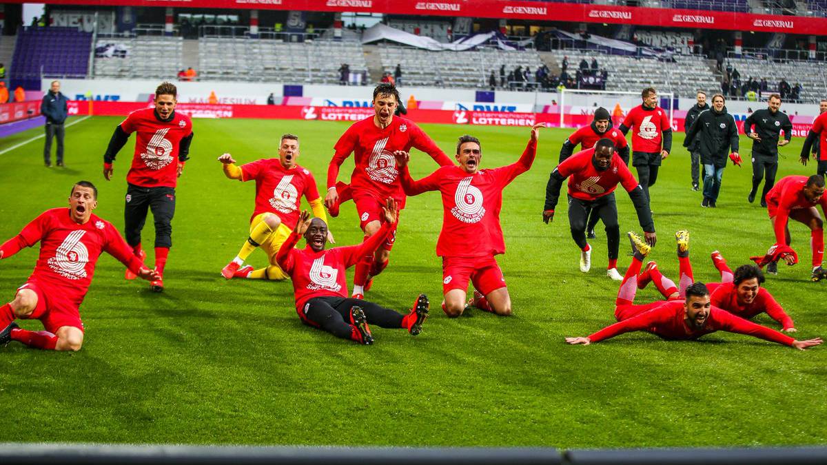 El Red Bull Salzburgo logra su sexto título consecutivo