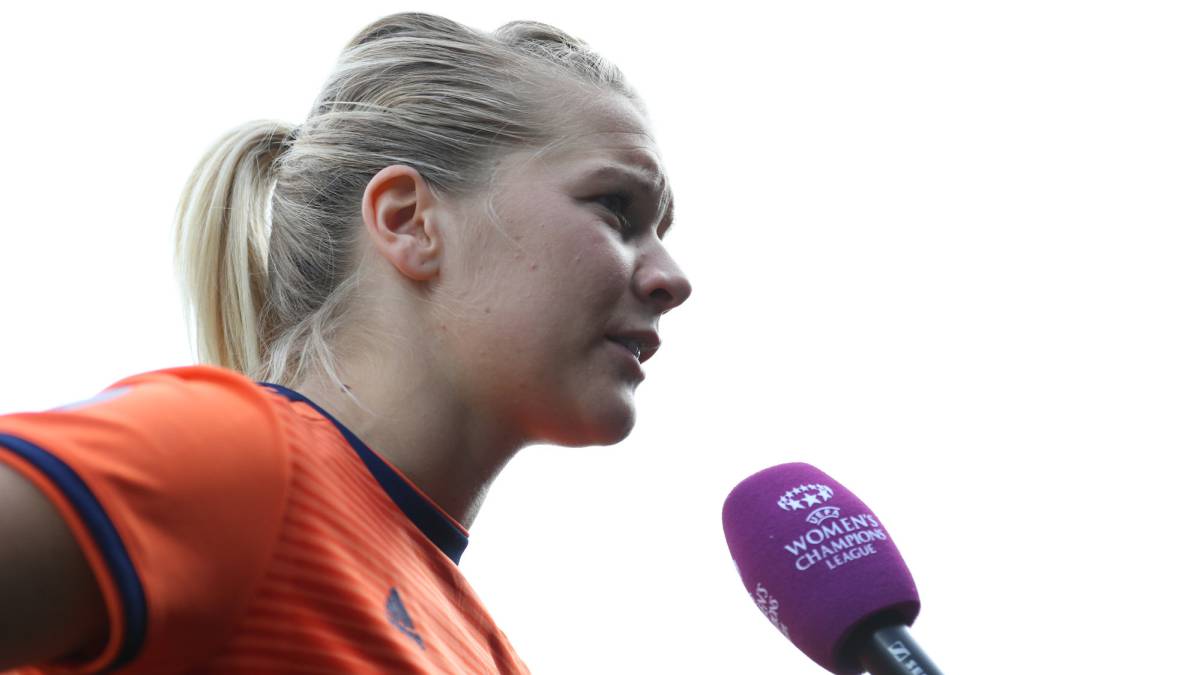 Ada Hegerberg, jugadora del Olympique de Lyon.