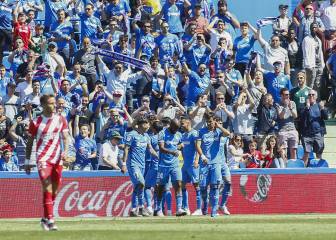 El Getafe continúa su idilio y acaricia la Champions League