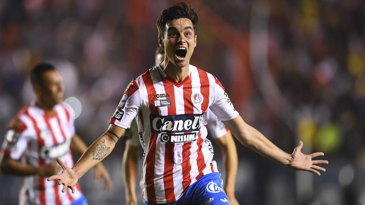 Unai Bilbao, jugador del Atlético San Luis