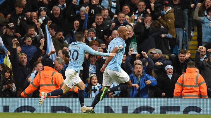 El City de Guardiola acaricia la Premier gracias a Kompany