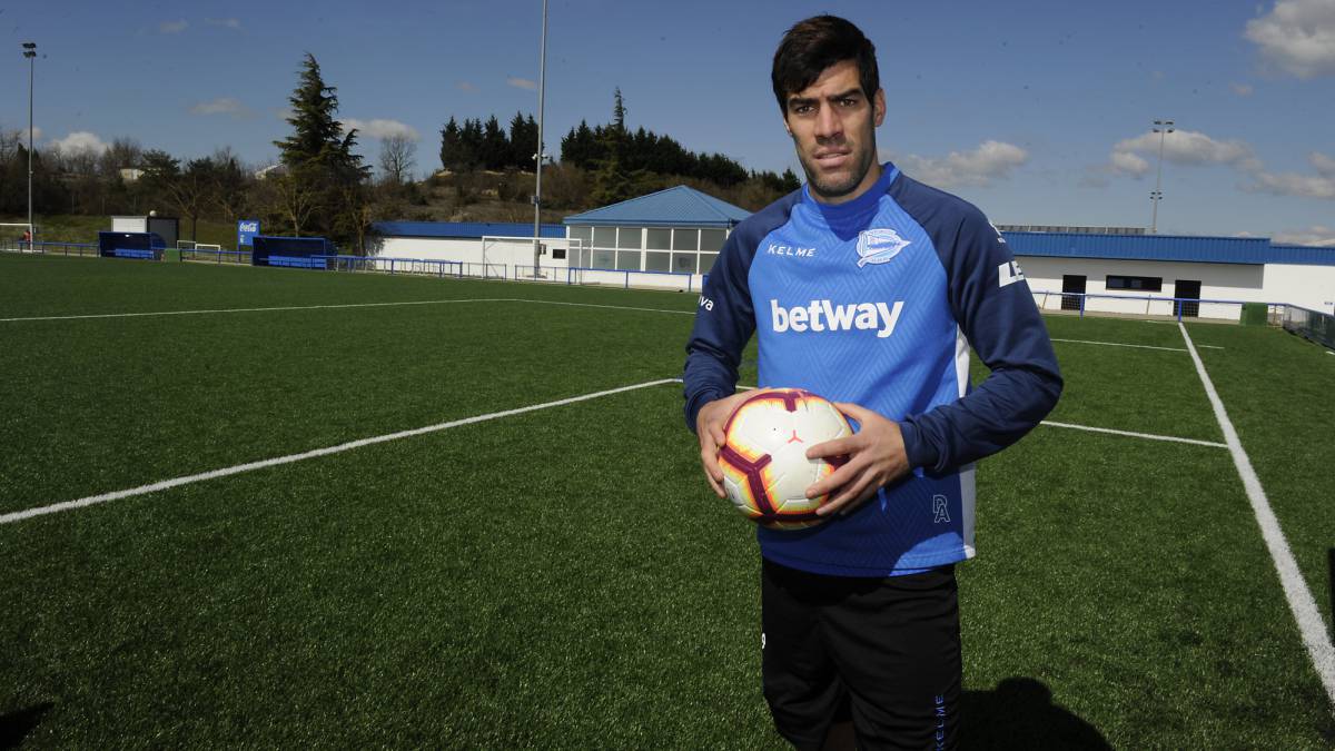 Manu García, jugador del Alavés