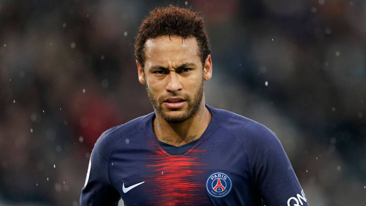 Neymar durante el PSG-Niza de la Ligue 1.
