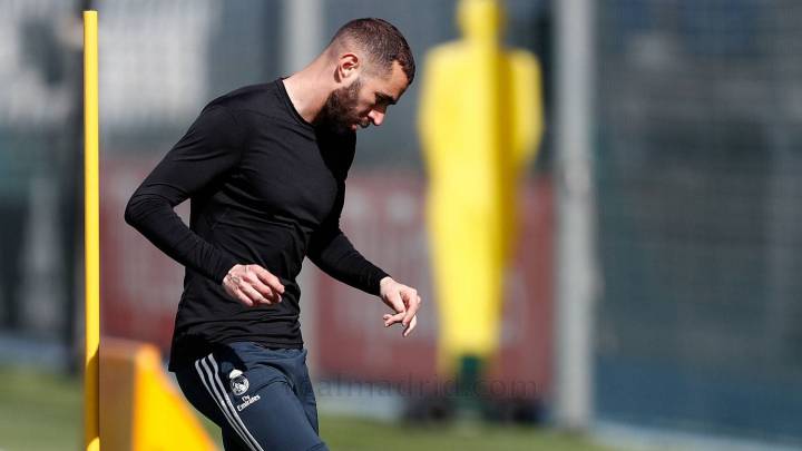 Benzema back on the grass, as Reguilón stays in the gym