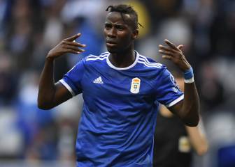 Ibrahima, el delantero más rentable del Oviedo