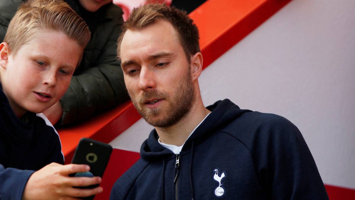 Eriksen, ayer en Ámsterdam.