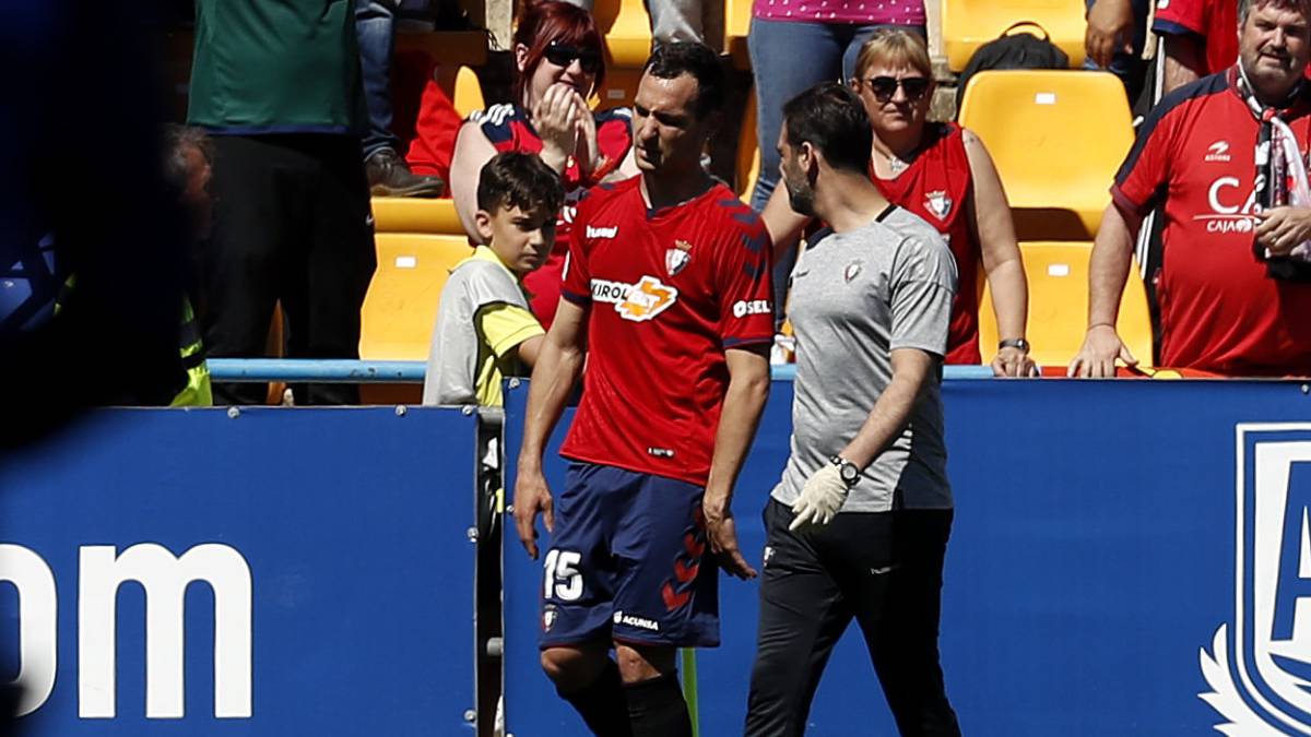 Unai García, jugador de Osasuna