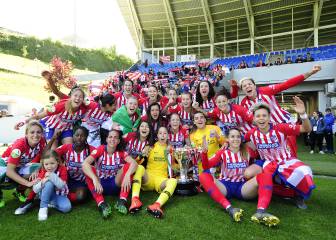 Conoce a las jugadoras del Atleti Femenino campeonas de la Liga