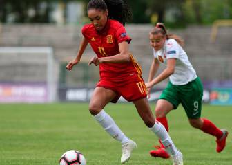 Salma Paralluelo, la atleta que golea con la Selección Sub-17