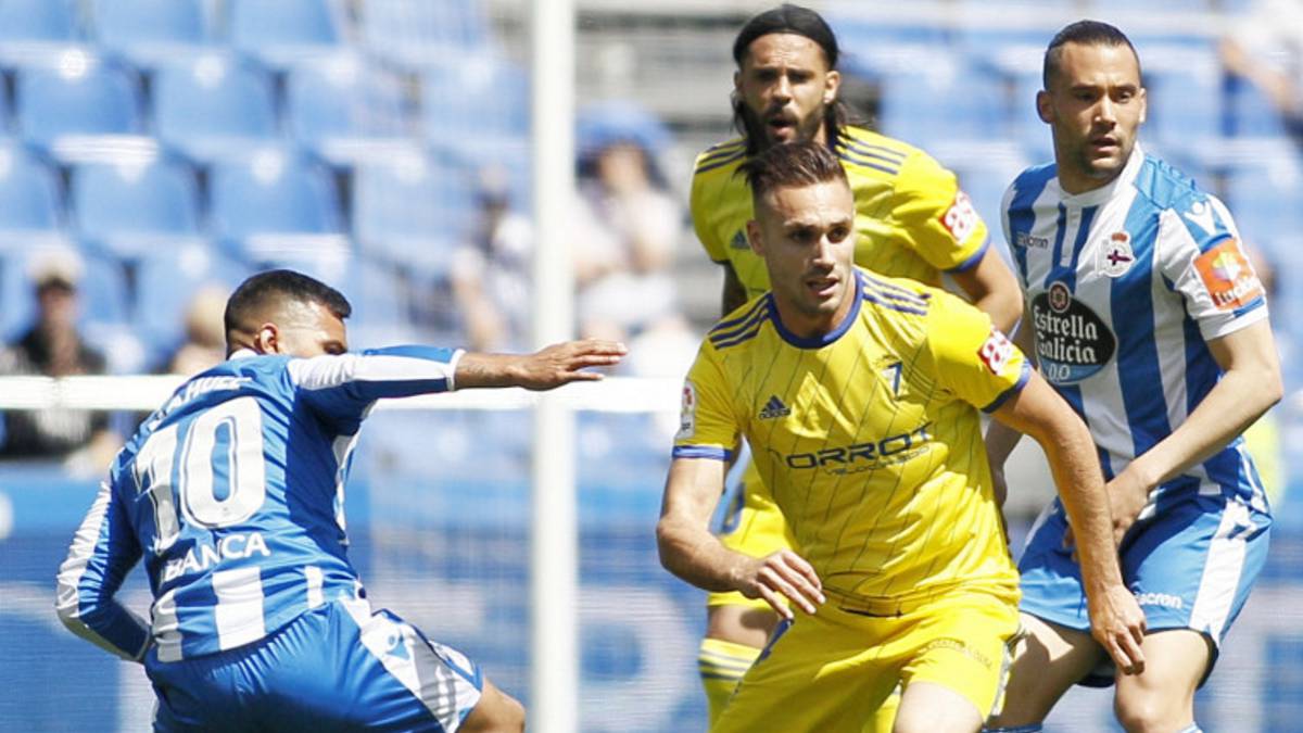 Deportivo - Cádiz en directo: LaLiga 1|2|3 en vivo, jornada 38