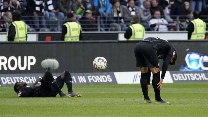 El Eintracht pierde en casa y se cae de los puestos Champions