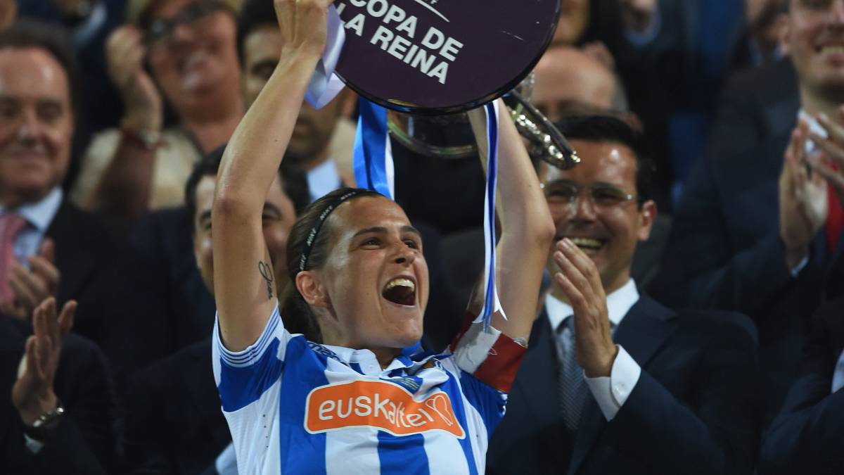 Sandra Ramajo, jugadora de la Real Sociedad.