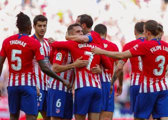 1x1 del Atlético: Thomas manda, Griezmann se gusta y Koke marca