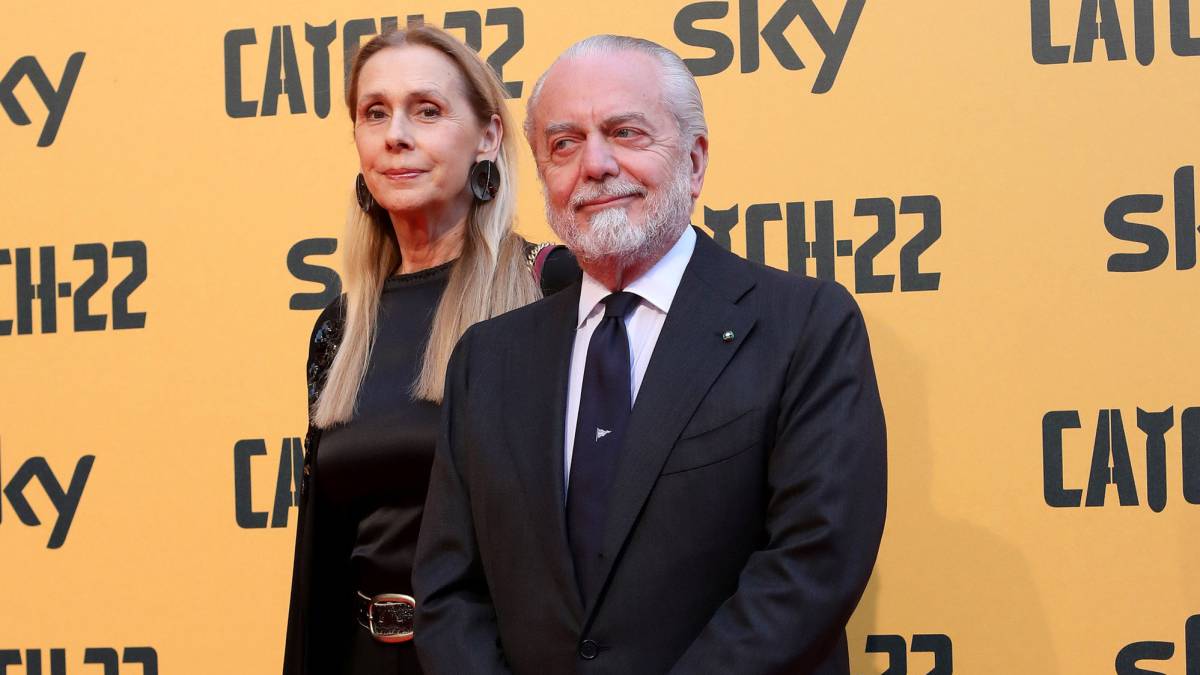 De Laurentiis: "Cristiano ha sido el entrenador de la Juventus"
