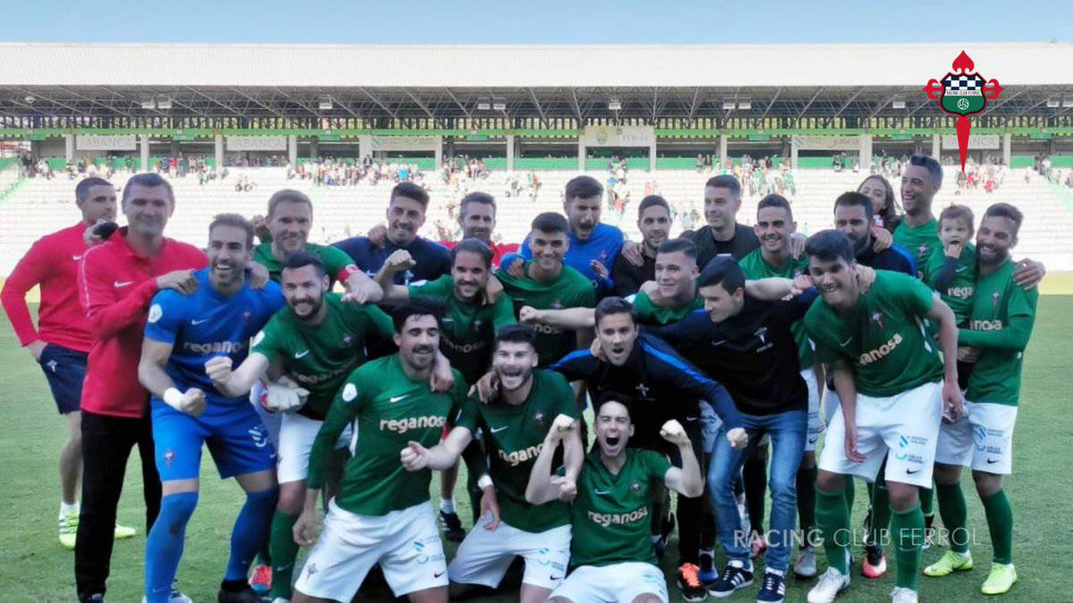 Así está Tercera: el Racing de Ferrol, otro histórico en la lucha por subir a Segunda B