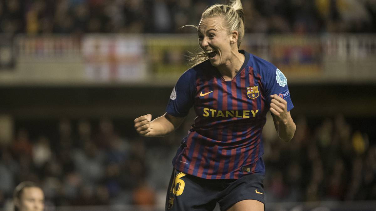Toni Duggan, jugadora del Barcelona.