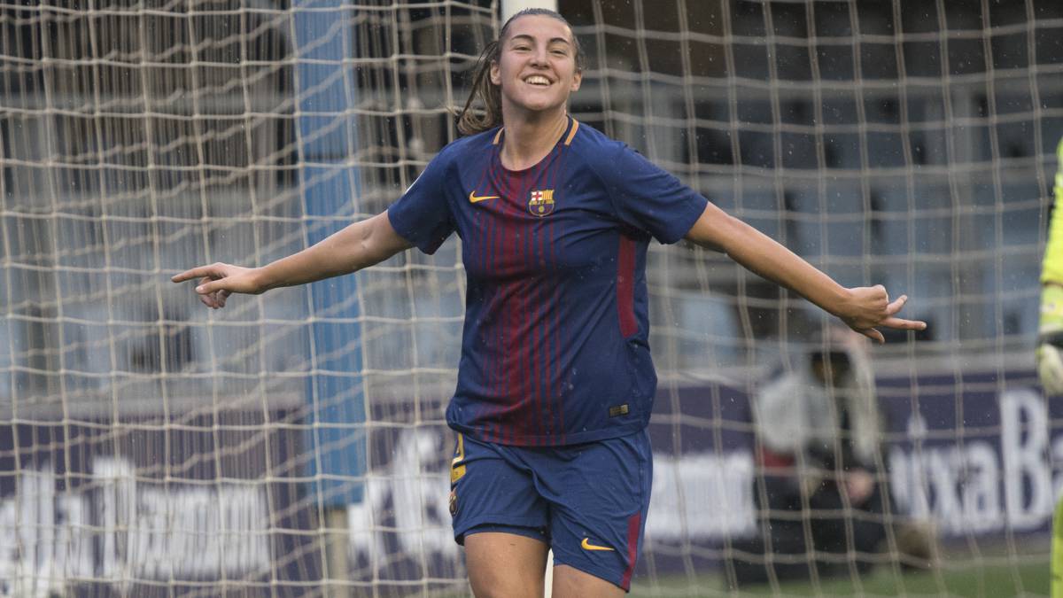 Patri Guijarro, jugadora del Barcelona Femenino.